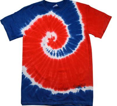 Spiral Royal & Red