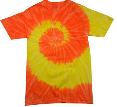 Spiral Yellow Orange